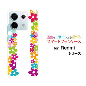 Redmi Note 13 Pro 5G bh~[ m[g T[eB[ v t@CuW[[XIG05]au UQ mobileIWi fUCX}z Jo[ P[X n[h TPU \tg P[XFLOWER LINE