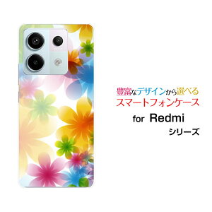 Redmi Note 13 Pro 5G bh~[ m[g T[eB[ v t@CuW[[XIG05]au UQ mobileIWi fUCX}z Jo[ P[X n[h TPU \tg P[XPastel Flower type002