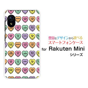 Rakuten Mini [Rakuten] UN-LIMIT�Ή����N�e�� �~�jRakuten Mobile �y�V���o�C���I���W�i�� �f�U�C���X�}�z �J�o�[ �P�[�X �n�[�h TPU �\�t�g �P�[�XLOVE HEART(�h�b�g)