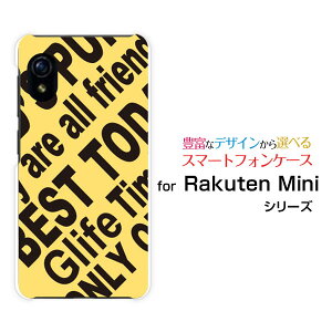 Rakuten Mini [Rakuten] UN-LIMIT�Ή����N�e�� �~�jRakuten Mobile �y�V���o�C���I���W�i�� �f�U�C���X�}�z �J�o�[ �P�[�X �n�[�h TPU �\�t�g �P�[�XRogo (YELLOW)