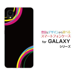 GALAXY A22 5G [SC-56B]MNV[ G[gDGeBc[ t@CuW[docomoIWi fUCX}z Jo[ P[X n[h TPU \tg P[XColorful Line(black)