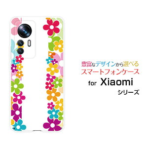 Xiaomi 12T Pro [A201XM]VI~ gDGueB[ vSoftBankIWi fUCX}z Jo[ P[X n[h TPU \tg P[XFLOWER LINE