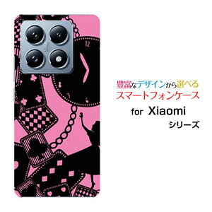 Xiaomi 14T �V���I�~ �t�H�[�e�B�[���e�B�[[XIG06]au�I���W�i�� �f�U�C���X�}�z �J�o�[ �P�[�X �n�[�h TPU �\�t�g �P�[�XALICE iN WONDERLAND�i��×�s���N�j