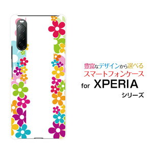 XPERIA 10 II [SO-41A SOV43 Y!mobile]GNXyA e }[Nc[hR G[[ CoCIWi fUCX}z Jo[ P[X n[h TPU \tg P[XFLOWER LINE