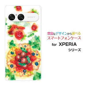XPERIA 10 VII [SO-52F SOG16 A502SO]GNXyA e }[NZudocomo au SoftBankIWi fUCX}z Jo[ P[X n[h TPU \tg P[XSweets time 