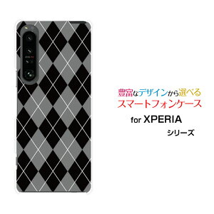 XPERIA 1 V [SO-51D SOG10]GNXyA  }[Nt@Cudocomo au SoftBankIWi fUCX}z Jo[ P[X n[h TPU \tg P[XArgyle(A[KC) type002