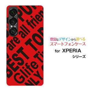 XPERIA 1 VII [SO-51F]GNXyA  }[NZudocomo au SoftBankX}z Jo[ P[X n[h TPU \tg P[XRogo (RED)