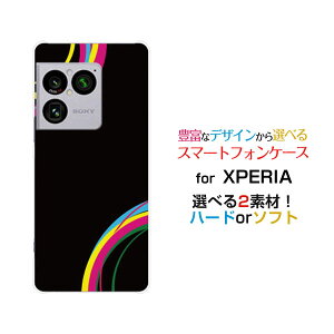 XPERIA 1 VIII �G�N�X�y���A ���� �}�[�N�G�C�g[SO-51G SOG17 A601SO]docomo au SoftBank�I���W�i�� �f�U�C���X�}�z �J�o�[ �P�[�X �n�[�h TPU �\�t�g �P�[�XColorful Line(black)