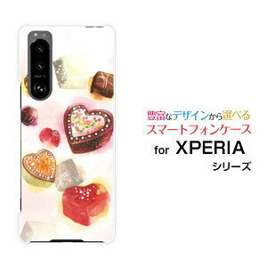 XPERIA 5 III [SO-53B SOG05]GNXyA t@Cu }[NX[docomo au SoftBankIWi fUCX}z Jo[ P[X n[h TPU \tg P[XSweets time `R[g