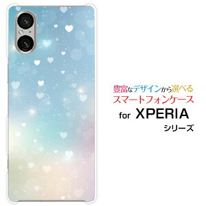 XPERIA 5 V [SO-53D SOG12]GNXyA t@Cu }[Nt@Cudocomo au SoftBank yVoCIWi fUCX}z Jo[ P[X n[h TPU \tg P[XHeart Nebula