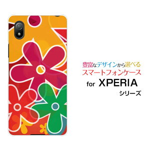 XPERIA Ace III [SO-53C SOG08]GNXyA G[X }[NX[docomo au UQ mobile Y!mobileIWi fUCX}z Jo[ P[X n[h TPU \tg P[XFLat FLoWer
