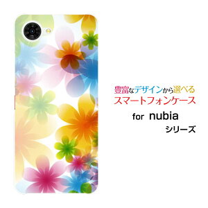 nubia S2R �k�r�A �G�X�c�[�A�[��[Z6305R]�y�V���o�C���I���W�i�� �f�U�C���X�}�z �J�o�[ �P�[�X �n�[�h TPU �\�t�g �P�[�XPastel Flower type002