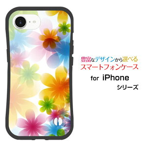 �ϏՌ� �n�C�u���b�h�P�[�XiPhone 17e �A�C�t�H�� �Z�u���e�B�[���C�[docomo au SoftBank �y�V���o�C�� UQ mobile Y!mobile�I���W�i�� �f�U�C�����Ƃ��Ă�����ɂ��������̏Ռ��z����Pastel Flower type002