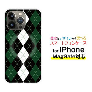 MagSafeΉ X}zP[XiPhone 14 14Plus 14Pro 14ProMax 13 13Pro 13mini}OZ[tΉ IWifUC P[X Jo[Argyle(A[KC) type004