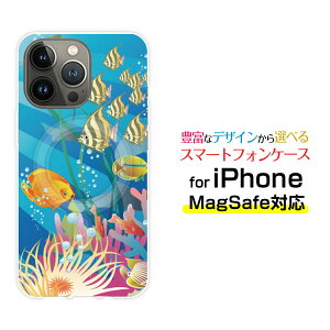 MagSafeΉ X}zP[XiPhone 14 14Plus 14Pro 14ProMax 13 13Pro 13mini}OZ[tΉ IWifUC P[X Jo[Fish's Life