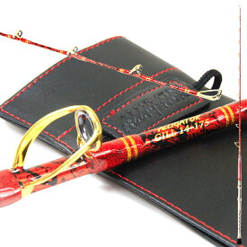 アリゲーター技研 スタンディングギル 14-175 黒/赤プルトス(alg-560009-001)｜船 竿 ロッド スタンディングロッド クエ キハダ マグロ カンパチ 泳がせ コマセ 釣り ワンピースロッド