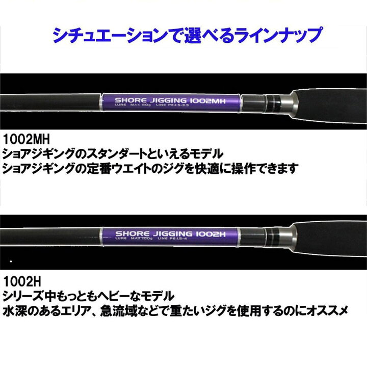 楽天市場】吉樹ショアジギング＆ヴァデルセット 1002 (shorejiggiset 