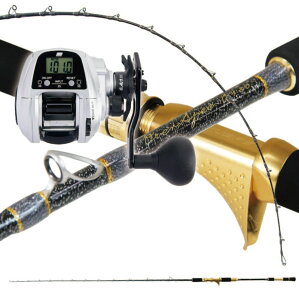 Gokuspe 無限ピュア船 オーバースペック LT 180&アブガルシア FUNE DLC MHP 右ハンドルセット (ori-funeset750)|おり釣具 船釣り 沖釣り 船竿 ノマセ釣り 青物 アジ ライトアジ 万能竿 タチウオ ワラサ