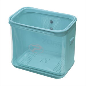 プロックス 攻棚ワカサギ 水切り水槽ハイタイプ(EVA) レイクブルー(px-225149)|わかさぎ ワカサギ 山中湖 ド-ム 入鹿池 桧原湖 野尻湖 岩洞湖 川 河 渓流 湖 池 淡水 ライブウェル 釣り 釣具 道具