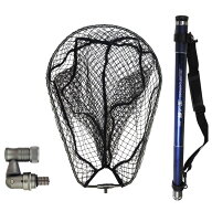 送料無料 ランディング 3点セット BLUE LARCAL 玉ノ柄550 + ランディングネット M + ジョイント (sip-net…