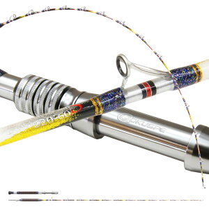 ゴクスペ×おり釣具 限定カラー 6代目ゴクスペシャル バージョンS 220-60(ori-782791)|アジ イサキ マダイ ヒラメ 船五目 釣り 船竿 竿 釣竿 ロッド グラスソリッド 総糸巻 船 遠里 ピュアテック ゴ
