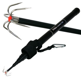 おり釣具 超小継 フライデー イカギャフ 500 ブラック(ori-784450)｜イカ ギャフ ランディング エギング アオリイカ コウイカ スミイカ 防波堤 デカイカ エギ 春イカ おり釣具 フィッシングツール 釣具 釣り具 つり具 つり 釣り 海