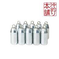 おり釣具 沖釣本舗オモリ エコバージョン 8号 10本入(ori-785372)[M便 1/3]｜釣具 釣り 船釣り オモリ 錘…