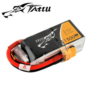 TATUU�� 14.8V 1300mAh 75C 4S �����\ �o�b�e���[ �����P�� F210 F2103D Furious215 DTS Q220 �Ή� (ta-75c-1300-4s1p-xt60)�b���W�R���w���֘A���i �h���[��
