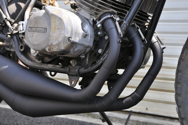 楽天市場】ORM 製 カワサキ KH400 3本 チャンバー 刻印 完全国内生産 