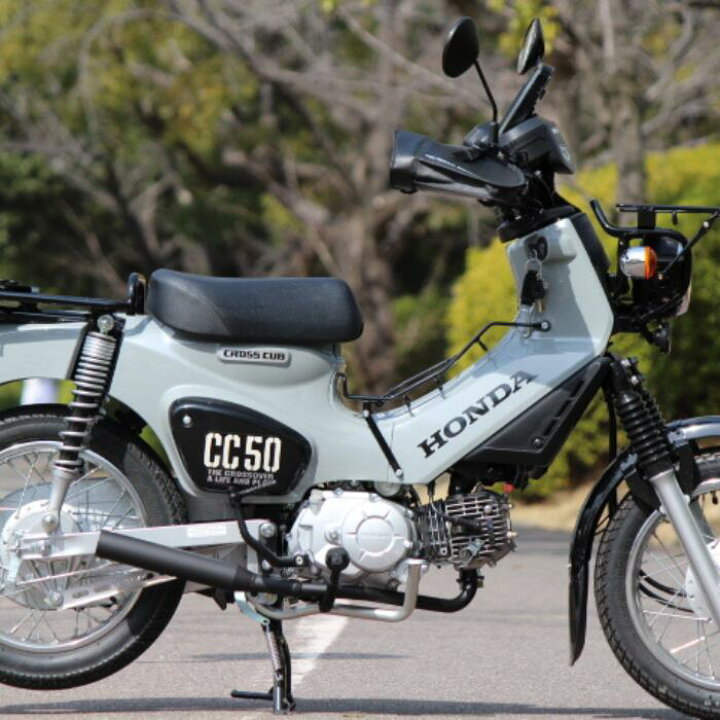 楽天市場】ホンダ クロスカブ50用 マフラー《GALEA BK》耐熱ブラック 