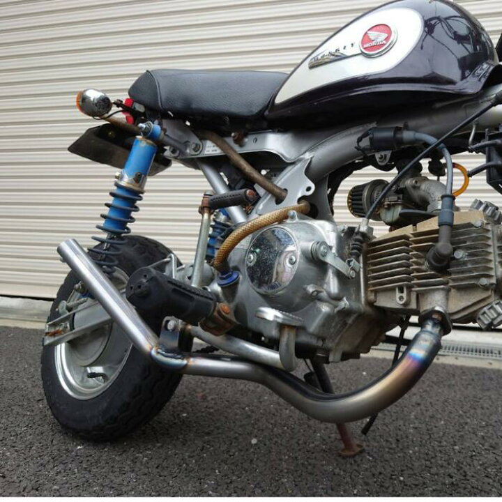 楽天市場】ORM製 ホンダ モンキー ゴリラ用 ウェイブ管マフラー 耐熱 