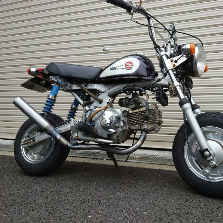 楽天市場】ホンダ モンキー ゴリラ 50 BOKONマフラー 50φ 耐熱クリア 