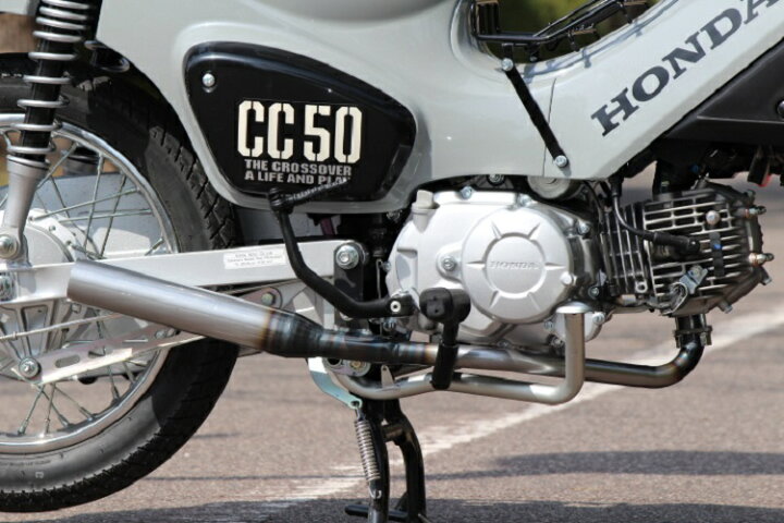 楽天市場】ホンダ クロスカブ50用 マフラー《GALEA CL》クリア塗装 