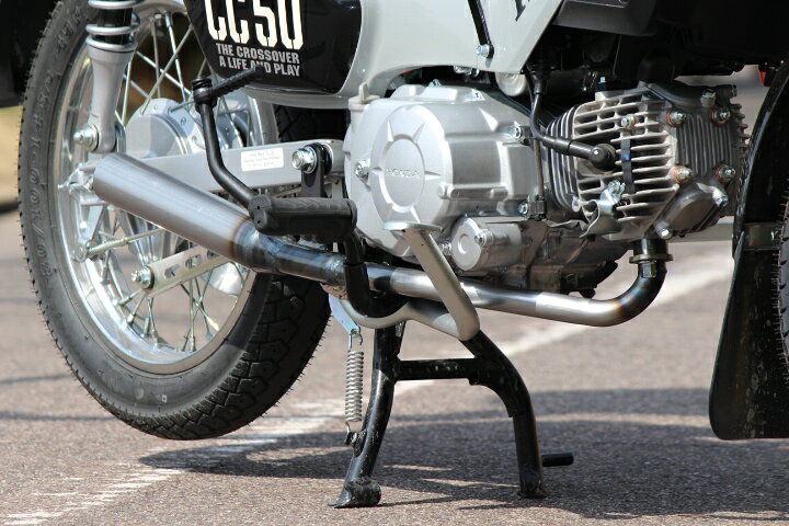楽天市場】ホンダ クロスカブ50用 マフラー《GALEA CL》クリア塗装 