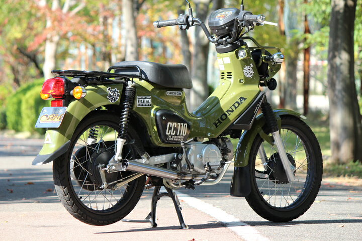 楽天市場】ホンダ クロスカブ110 マフラー ロングタイプ BokanCC JA45 