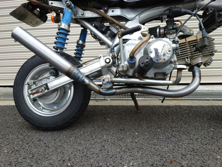 楽天市場】ホンダ モンキー ゴリラ 50 BOKONマフラー 50φ 耐熱クリア 