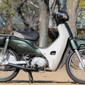 ホンダ　スーパーカブ AA04 AA09用 Bokanマフラー NO.2 FI用 50φ 耐熱ブラック SECRETSPEED シークレットスピード ぼかん ボカン