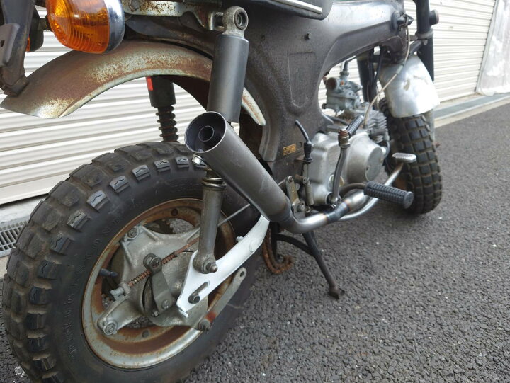 楽天市場】ホンダ DAX50/70 ノーマルスイングアーム用 バズーカ砲 