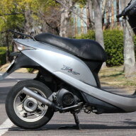 ホンダ Dio用 50φマフラー　ZELOS CLEAR ≪ゼロス≫ SECRETSPEED ディオ　DIO　AF62