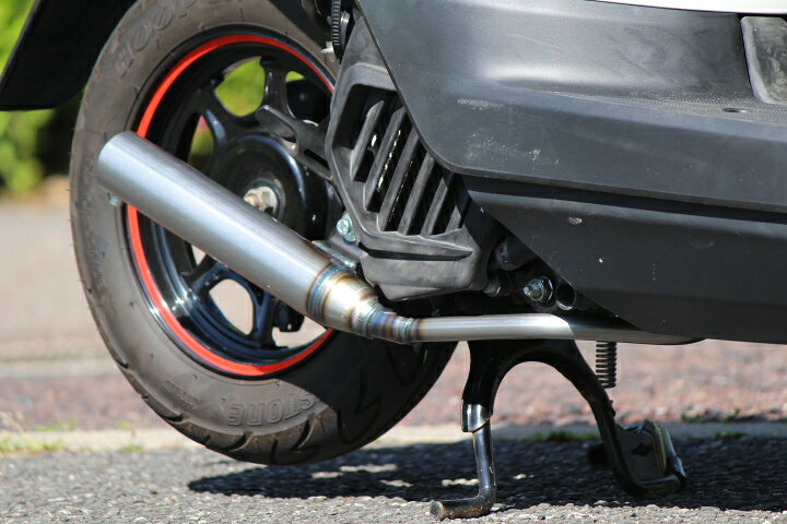 楽天市場】HONDA ホンダ タクト/ベーシック用 耐熱クリア 50φ マフラー 