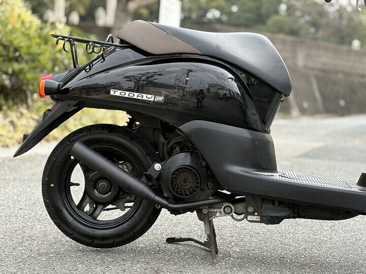 楽天市場】ホンダ トゥディ用マフラー ONEDAY BLACK 耐熱ブラック 