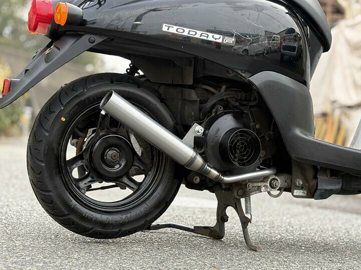 リアライズ HMS ホンダ TODAY トゥデイ (AF61) バイクマフラー 2P 