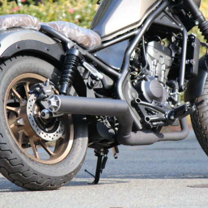 楽天市場】レブル250 23年式～ Rebel 8BK-MC49 スリップオンマフラー 