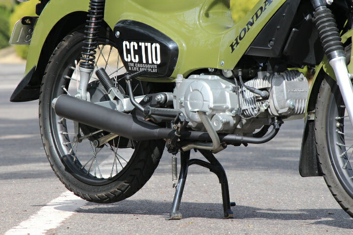 楽天市場】ホンダ クロスカブ110用 エキゾーストマフラー QUIET 