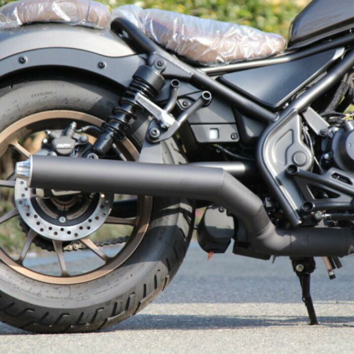 楽天市場】レブル250 23年式～ Rebel 8BK-MC49 スリップオンマフラー 