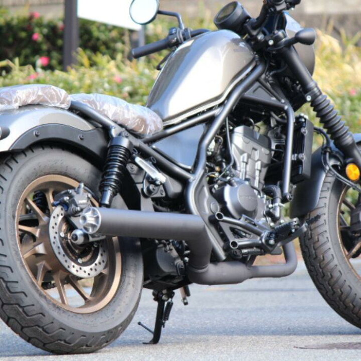楽天市場】レブル250 23年式～ Rebel 8BK-MC49 スリップオンマフラー 