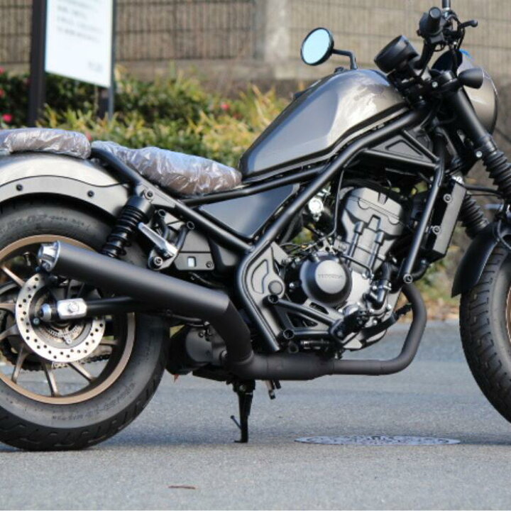 楽天市場】レブル250 23年式～ Rebel 8BK-MC49 スリップオンマフラー 