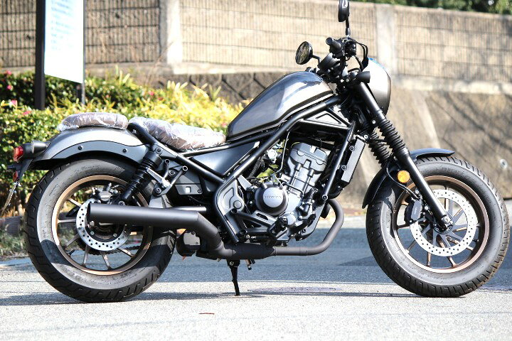 楽天市場】レブル250 23年式～ Rebel 8BK-MC49 スリップオンマフラー  