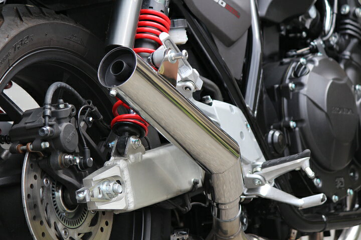 楽天市場】CB400 スーパーフォア NC42 スリップオンマフラー クロム 