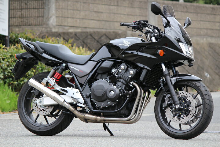 楽天市場】CB400 スーパーフォア NC42 スリップオンマフラー クロム 